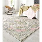 Vogue Vintage Pink Rug - MOOAZAA