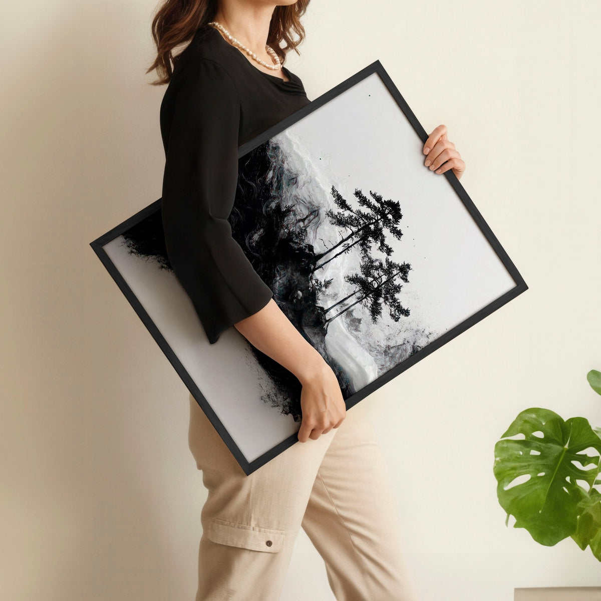 Wall Art Canvas Prints | Set of 3 Asian Inspired Wall art Prints