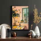 Wall Art For Living Room Modern | Set of 3 Italian Lifestyle Wall art Prints