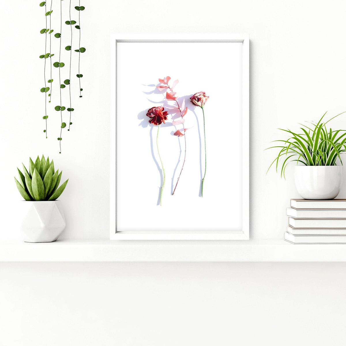 Bathroom wall hanging | set of 3 framed wall art