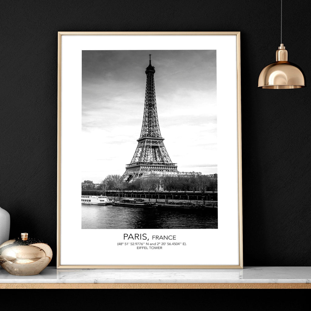 Wall art of Paris | set of 3 framed wall art prints