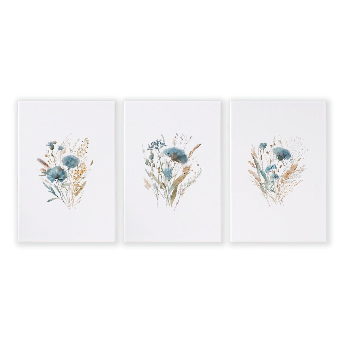 Wall Art Sets | Set of 3 Botanical Wall art Prints