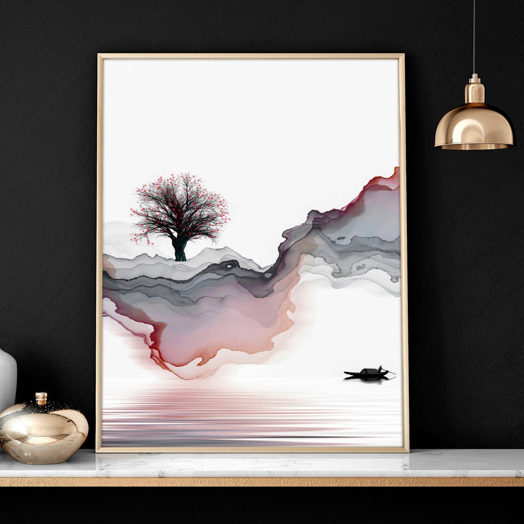 Zen room design | set of 3 wall art prints