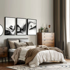 Wall Canvas Art | Set of 3 Asian Inspired Wall art Prints