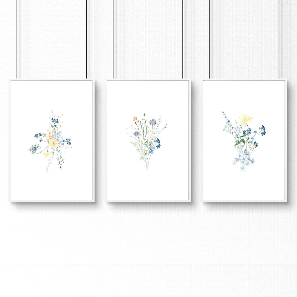 Wall Decorating Ideas For Office | Set of 3 wall art prints