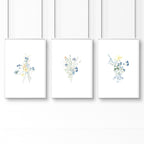 Wall Decorating Ideas For Office | Set of 3 wall art prints