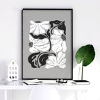 Wall Decoration Large | Set of 3 Botanical Wall art Prints