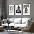 Wall Pictures for Living Room | London Art Set of 3