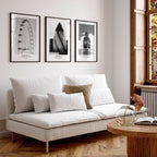 Wall Pictures for Living Room | London Art Set of 3