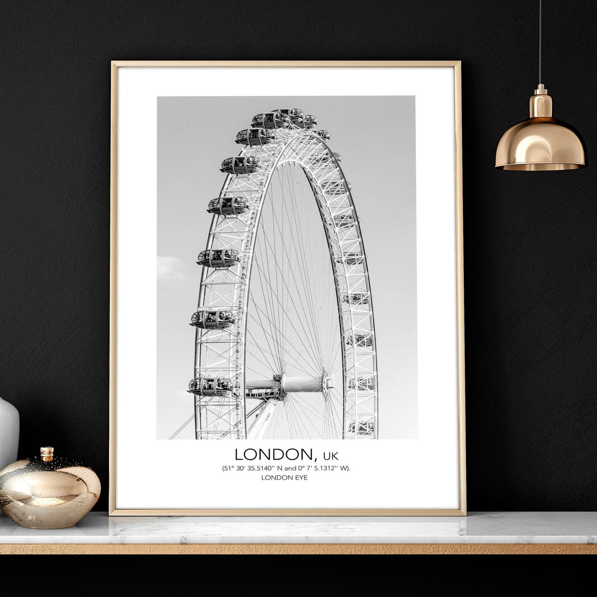 Wall Pictures for Living Room | London Art Set of 3