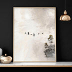 Wall picture set for office | set of 3 Scandinavian wall art prints
