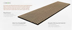Walnut Acoustic Wall Panels
