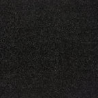 Washable Black Shaggy Rug - MOOAZAA