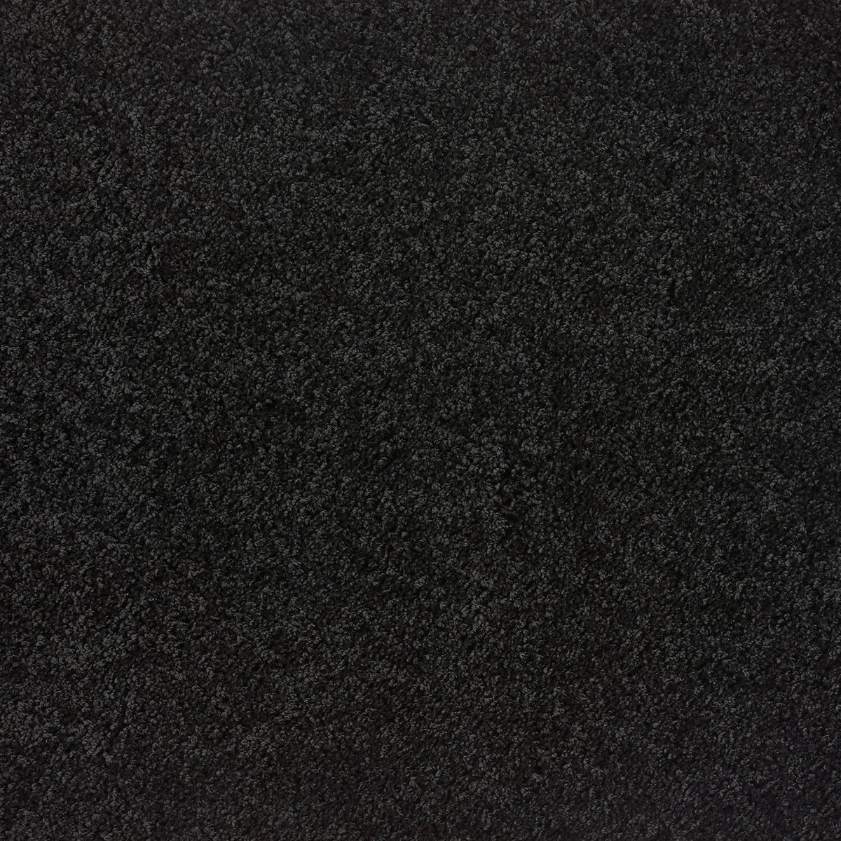 Washable Black Shaggy Rug - MOOAZAA
