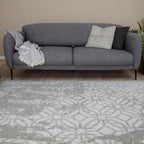 Washable Rug Carina Grey | 6932 - MOOAZAA
