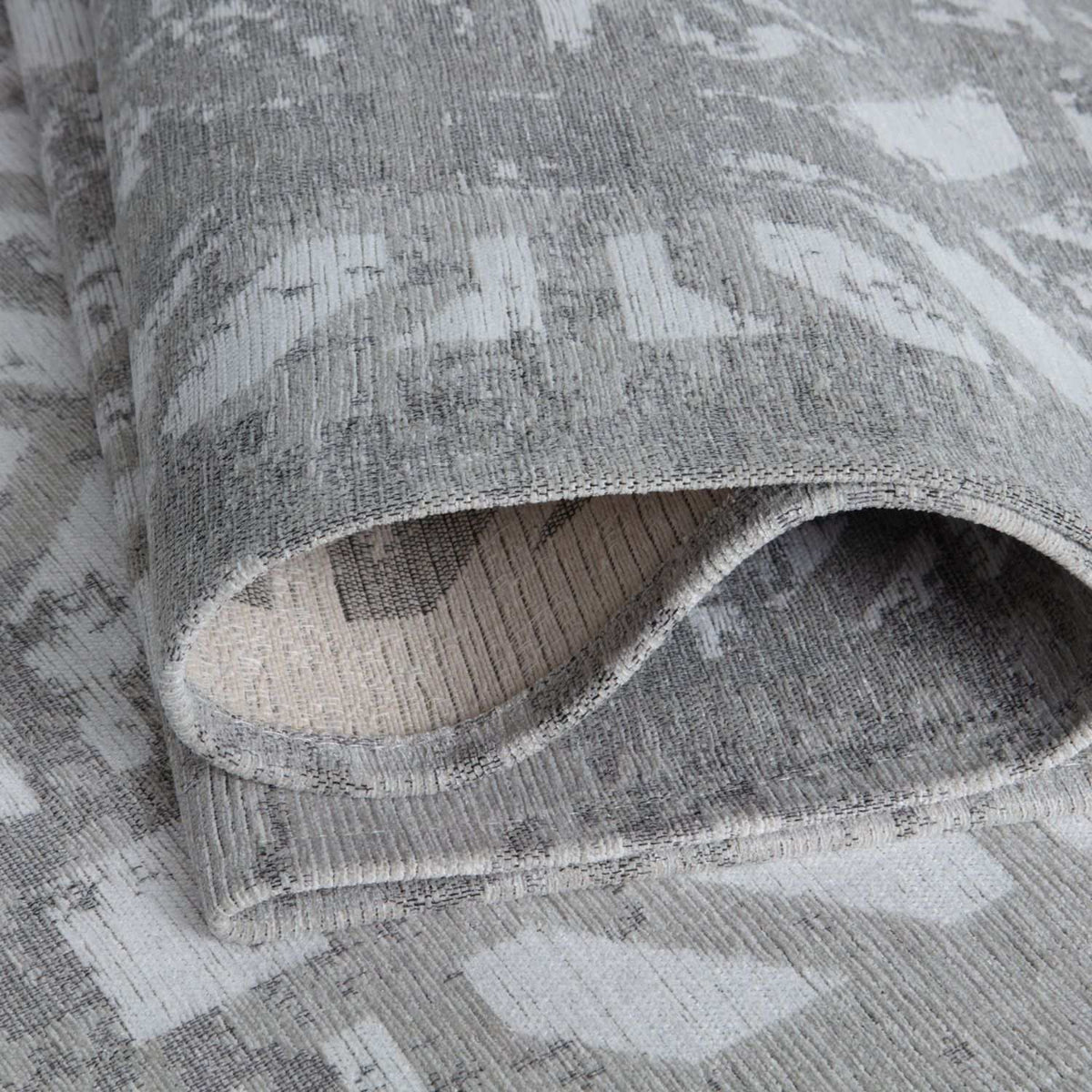 Washable Rug Carina Grey | 6932 - MOOAZAA