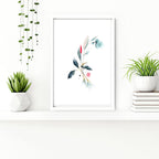 Bathroom Prints Set of 3 | Botanical Wall Art UK