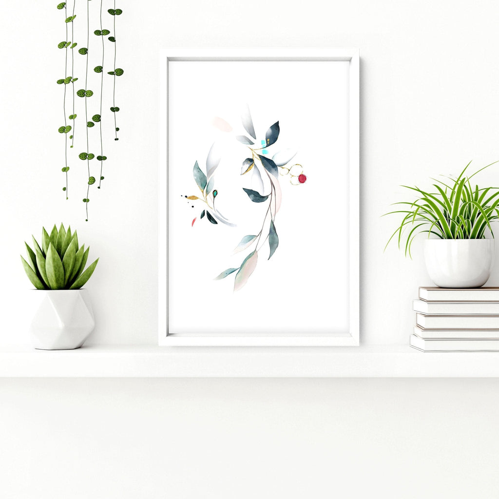 Bathroom Prints Set of 3 | Botanical Wall Art UK