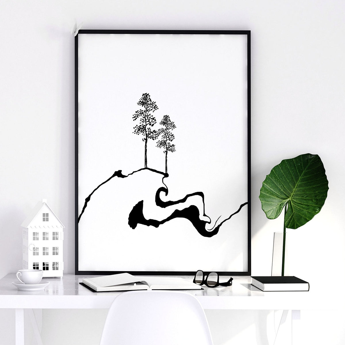 Black and White Prints Set of 3 | Wall Art Prints