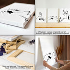 Black and White Prints Set of 3 | Wall Art Prints