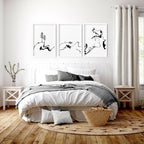 Black and White Prints Set of 3 | Wall Art Prints