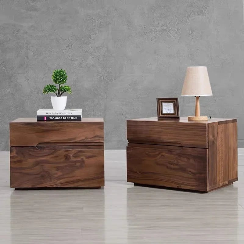 Willow Loft Storage Bedsides Table - MOOAZAA 