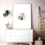 Woodland Decor For Nursery | Set of 3 wall art prints