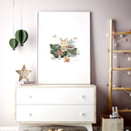 Woodland Nursery Print | Set of 3 wall art prints