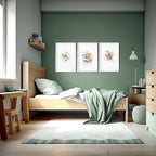 Woodland Wall Murals | Set of 3 wall art prints