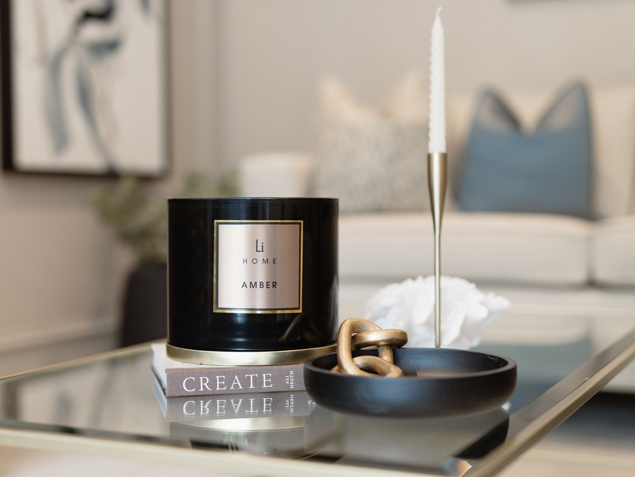 XL Candle - Amber - MOOAZAA