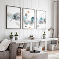 Zen Wall Art – Set of 3 Framed Prints | Japanese